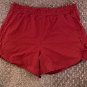 Burgundy shorts (Never worn)